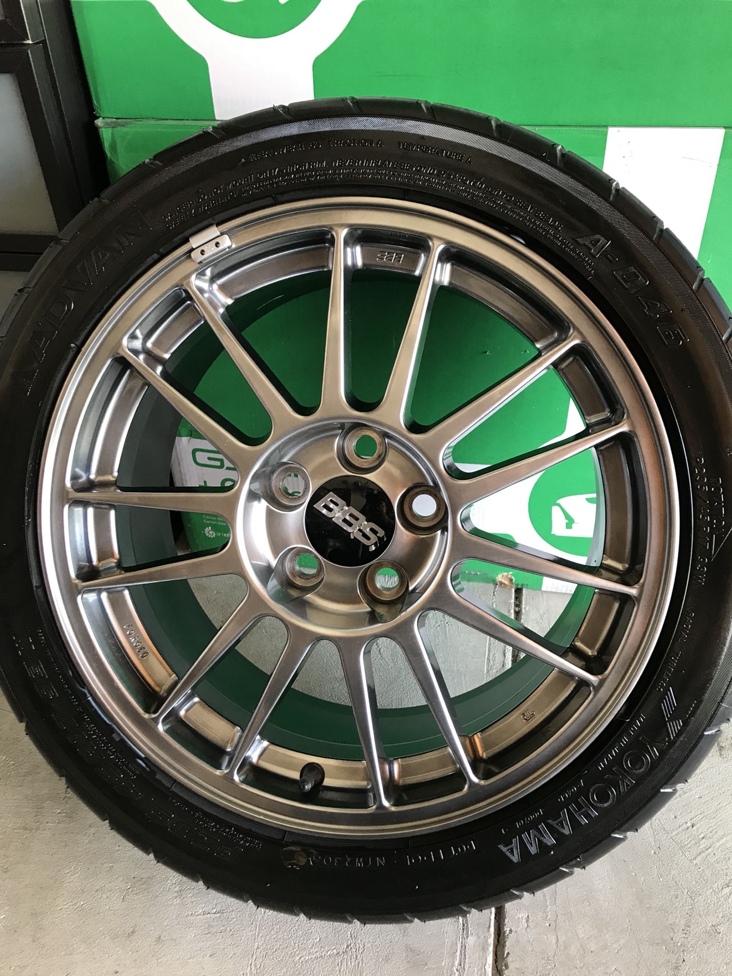 MITSUBISHI LANCER EVO 9 OEM BBS Rims