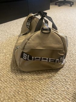 Supreme duffle bag ss18 tan top
