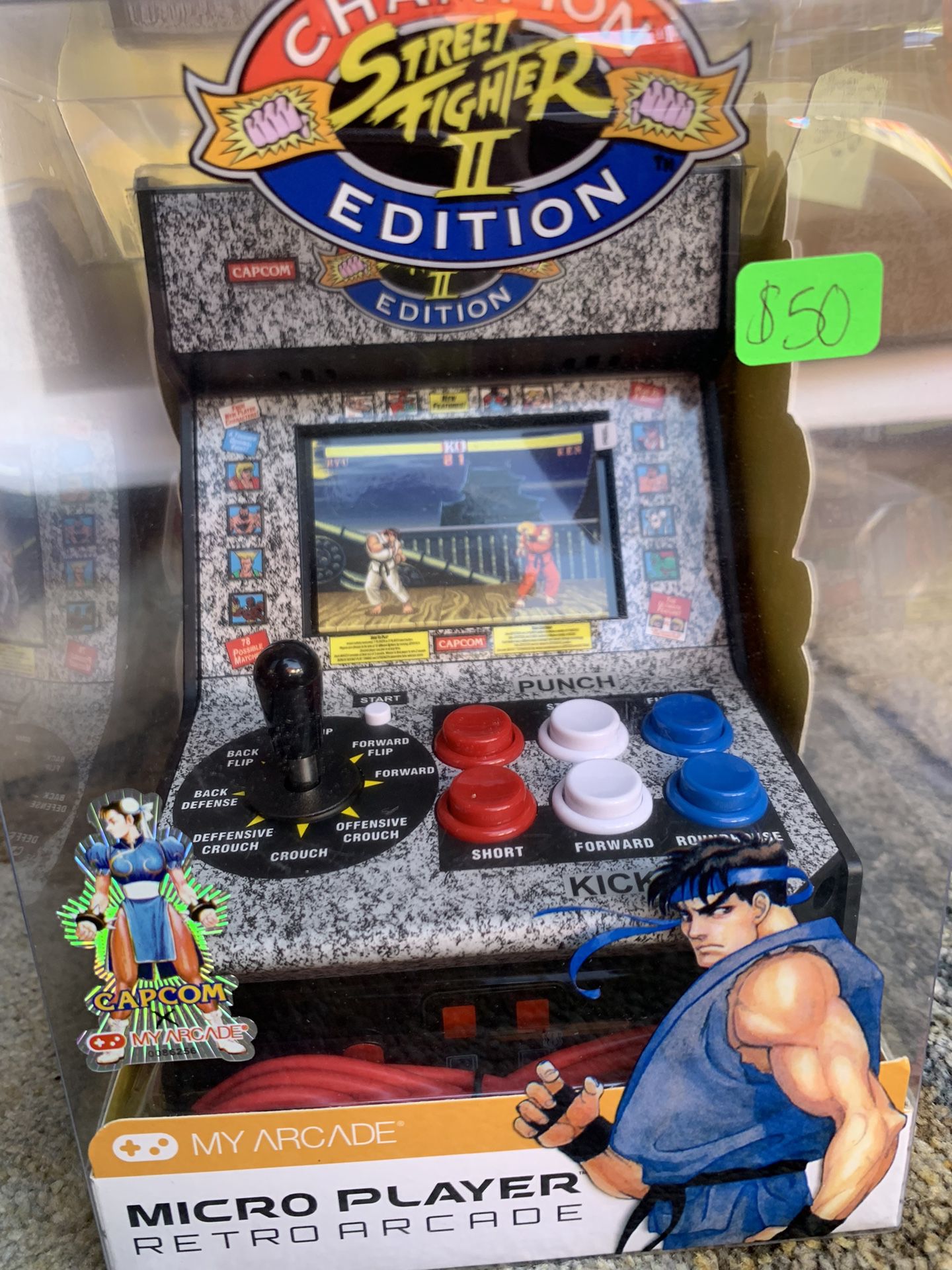 My Arcade Street Fighter 2 Champion Edition Micro Player-Fully Playable