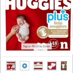 Huggies Newborn Diapers $30