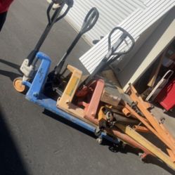 3 Pallet Jacks For $375