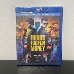 Things I Do For Money Blu-Ray + DVD NEW SEALED Action Crime Movie Combo 2020