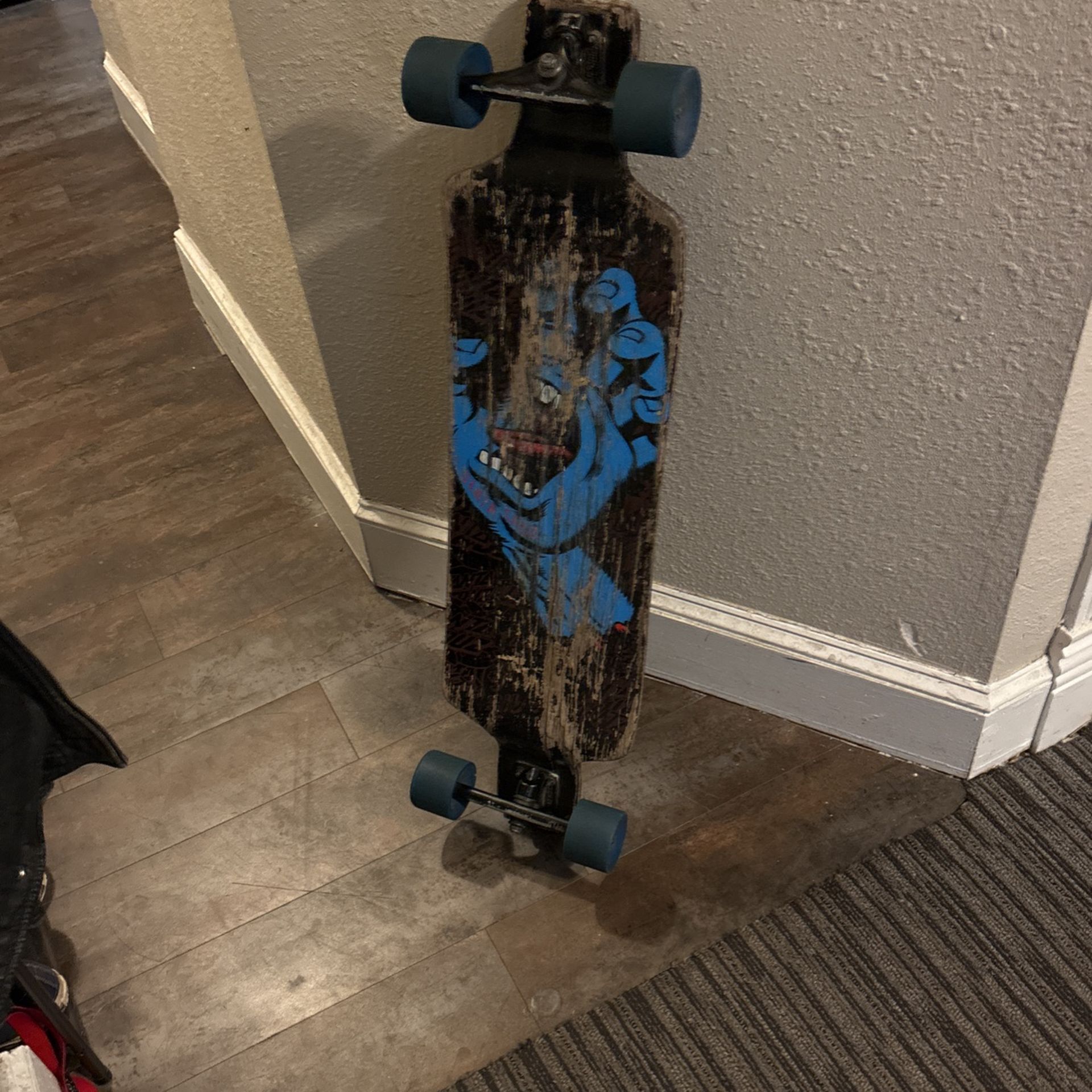 Vintage Santa Cruz longboard
