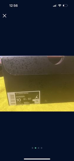 Jordan 4 Red Cement Size 10
