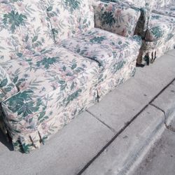 Two Piece Sofa And Love Seat 