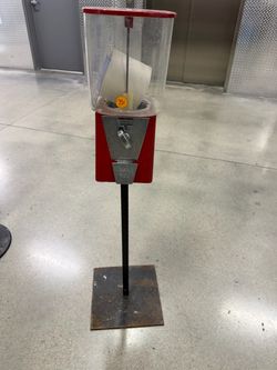 25 Cent Gumball Vending Machine with Stand