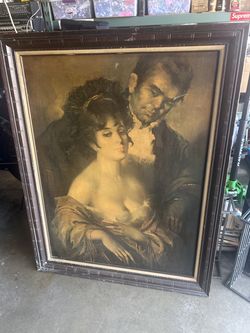 Large Vintage portrait
