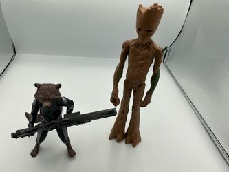 Lot Of 2 Guardians Of The Galaxy Figure