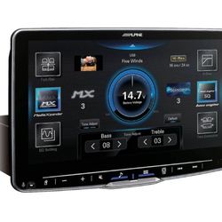 Alpine  iLX-F509
1-DIN Halo9 Series 9" Floating Style Touchscreen Receiver with Android Auto, Apple CarPlay Compatible, HD Radio and HD Display