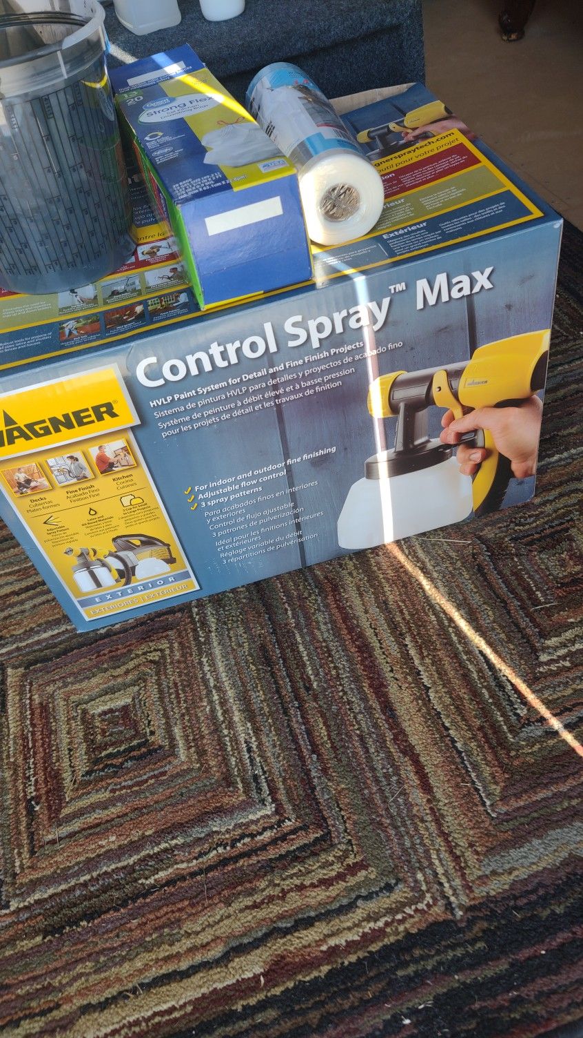 Brand New Wagner Control Spray Max Gun.