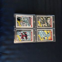 4 Marvel Comics Card's 