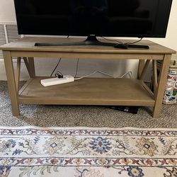 44” Driftwood Rectangular Coffee Table / TV Stand