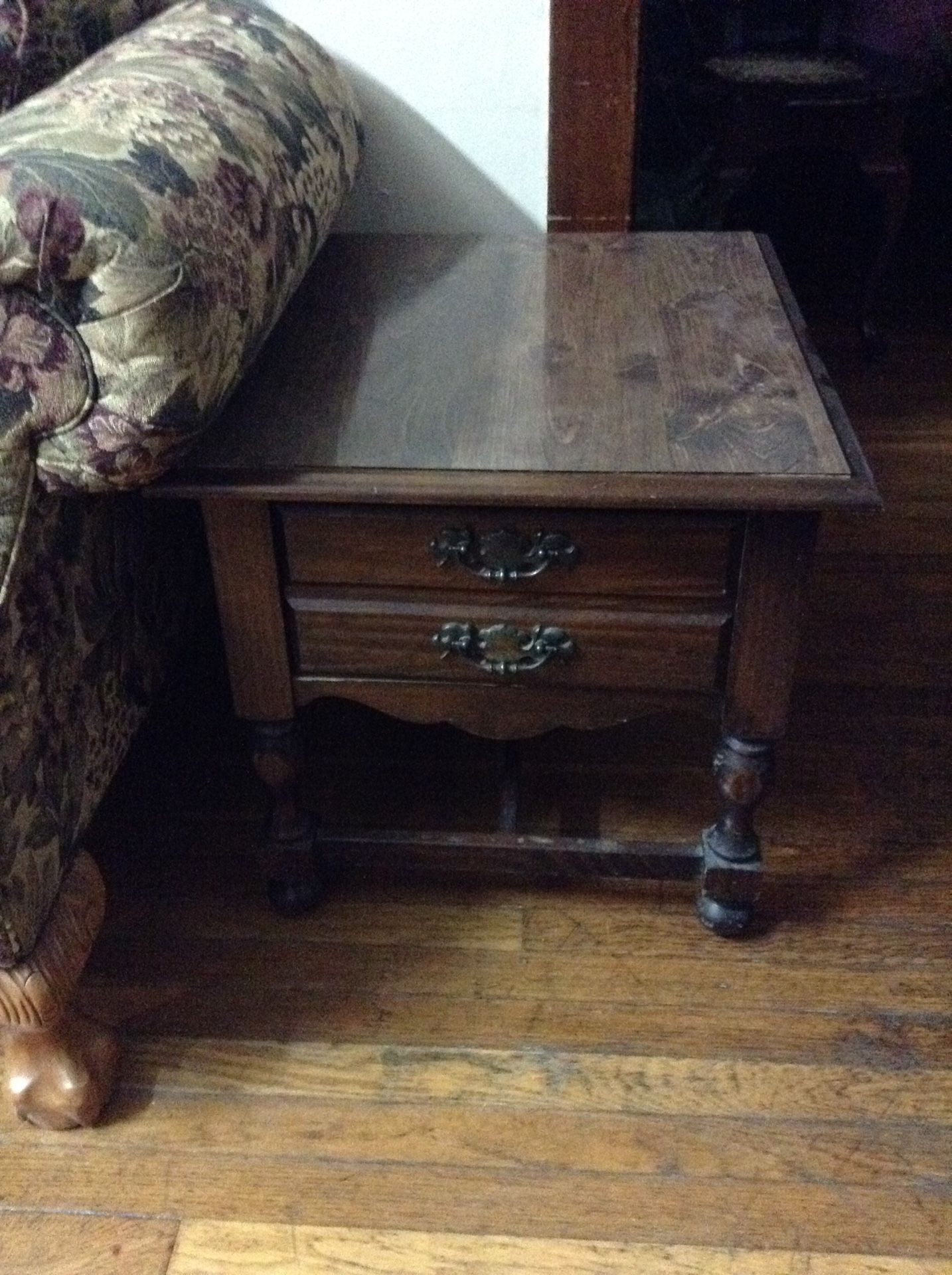 Coffee table & end table