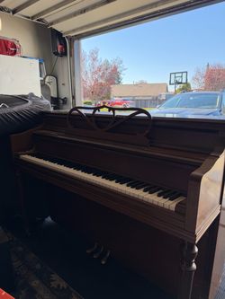 George Steck Classic Console Piano with Bench