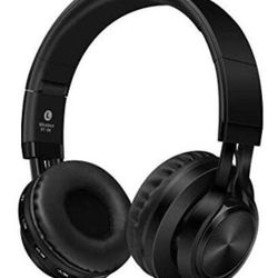 Over Ear Headphone,Stereo Wireless Headset with Memory-Protein Earmuffs, Lightweight & Foldable Wired/Wireless Bluetooth Headphones for Cell Phone/TV