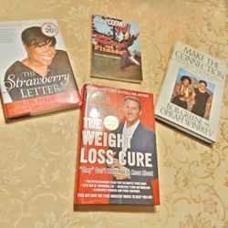Lot of 4 Health & Lifestyle Books