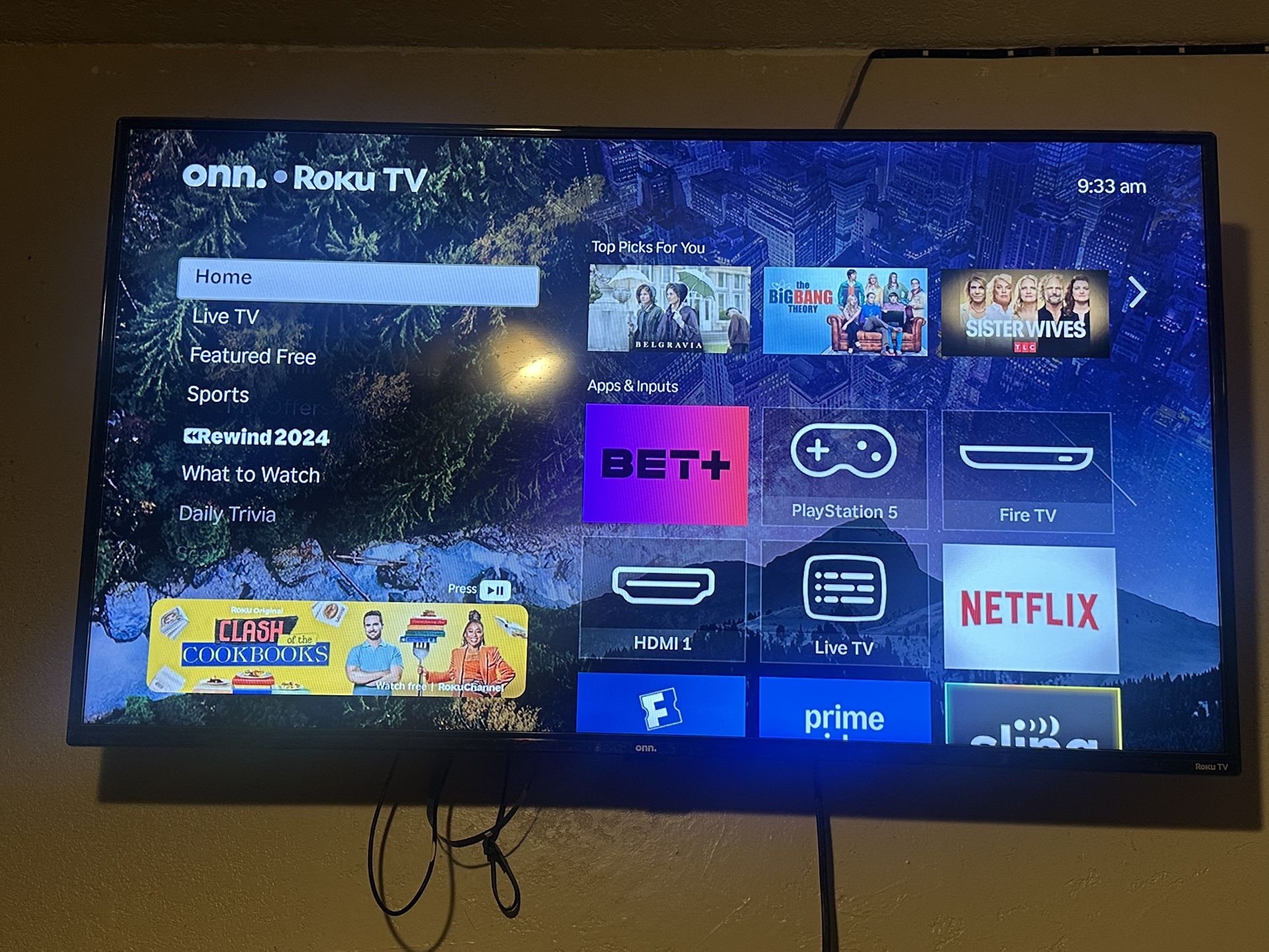 onn. 45inch Roku Tv