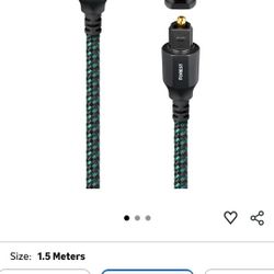 AudioQuest 1.5m Forest Optical Toslink Fiber-Optic Cable