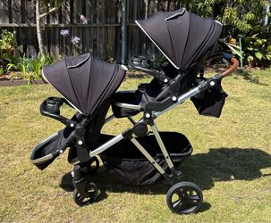 Mockingbird Single-to-Double Stroller – Excellent Condition