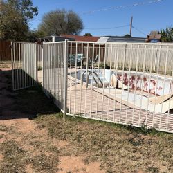 Pool Fence In Good Condition About 120 Lenear Ft 5 Ft Tall