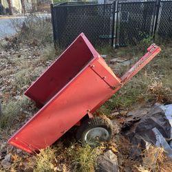 Pedal Trailer For Tractor 