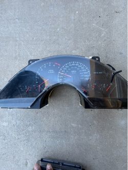 00 Camaro instrument cluster
