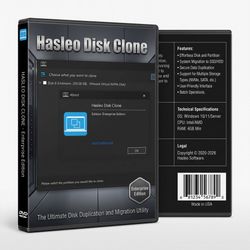 Hasleo Disk Clone Enterprise Bootable DVD