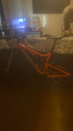 Santa Cruz Orange Mountain Bike Frame with Fork