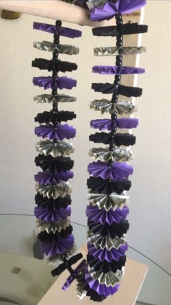 Graduation money leis
