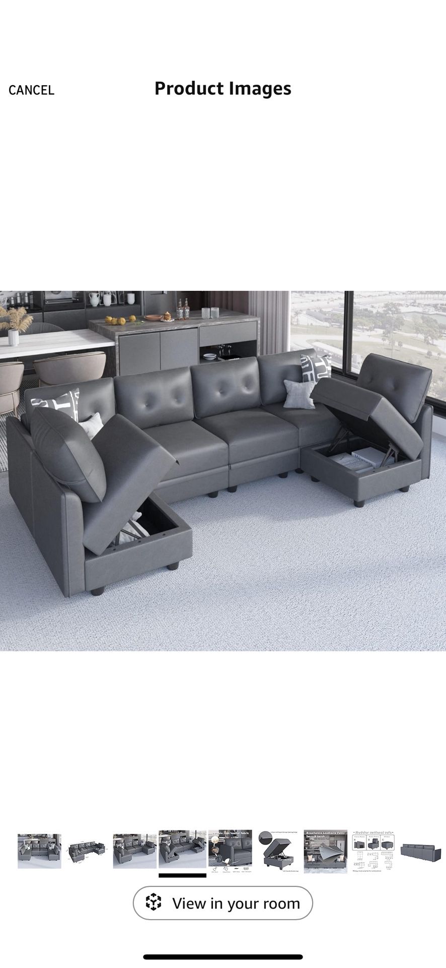 Storage Sofa