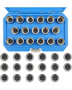Wheel Lock Nut Socket Adapter Set, Anti-Theft Lug Removal Tool, Anti-Theft Screw Remover, Repair Tool, Tyre Fitting, garage