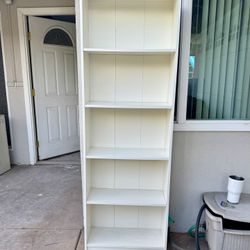 White Shelving Unit