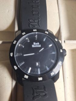 Rock Revival Mens Watch Black On Black
