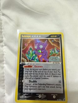 Sableye Crystal Guardians Reverse