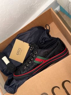 Gucci Off The Grid Tennis 1977 Sneakers – Black – Size 7+