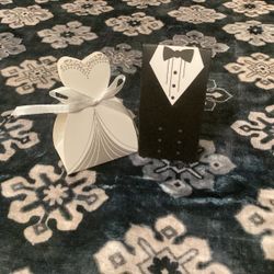 Bride And Groom Wedding Favor Boxes