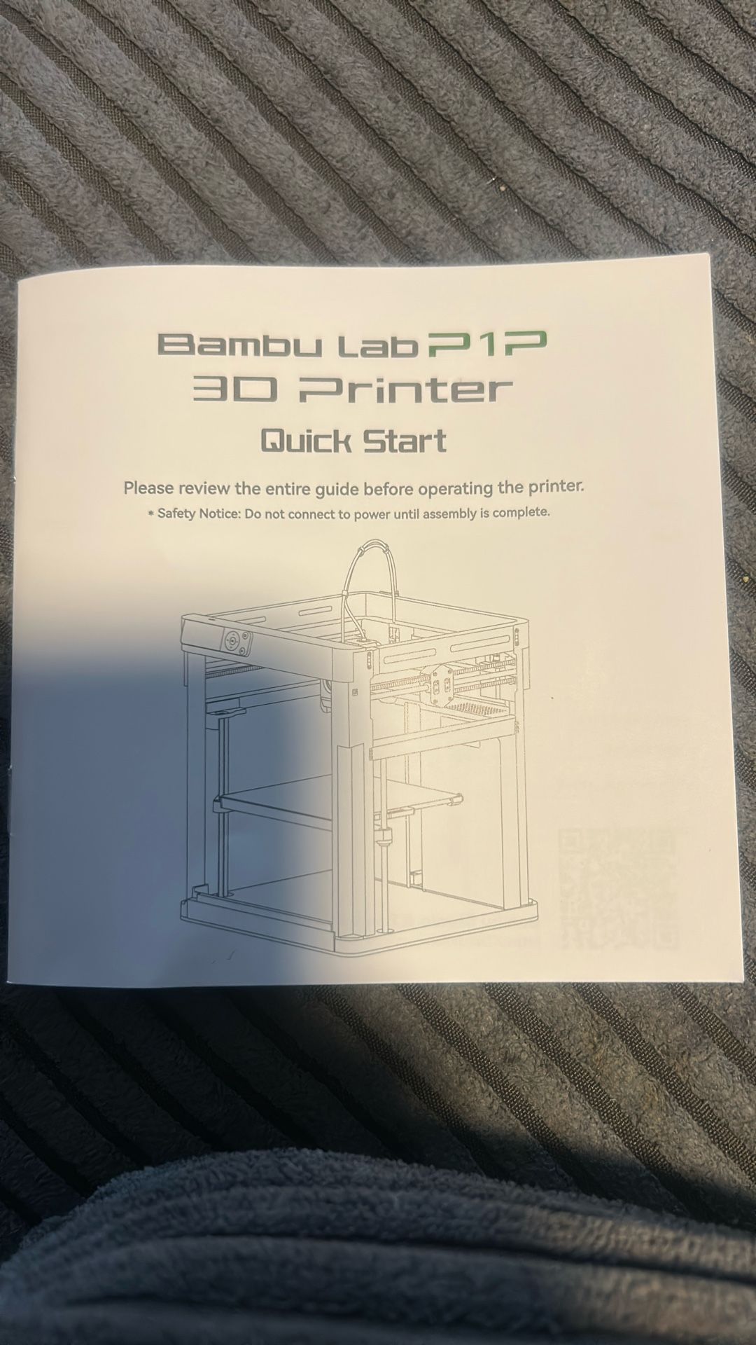 P1P bambu printer