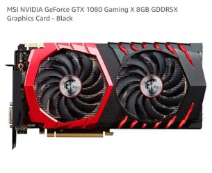 GTX 1080 GAMING X, Graphics Card