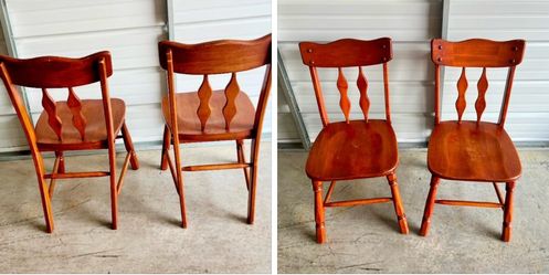 Vintage Wooden Chairs