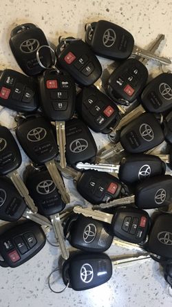 Toyota keys
