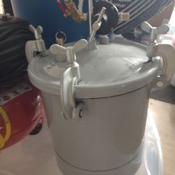 Harbor Freight Pressure Pot & Air Compressor