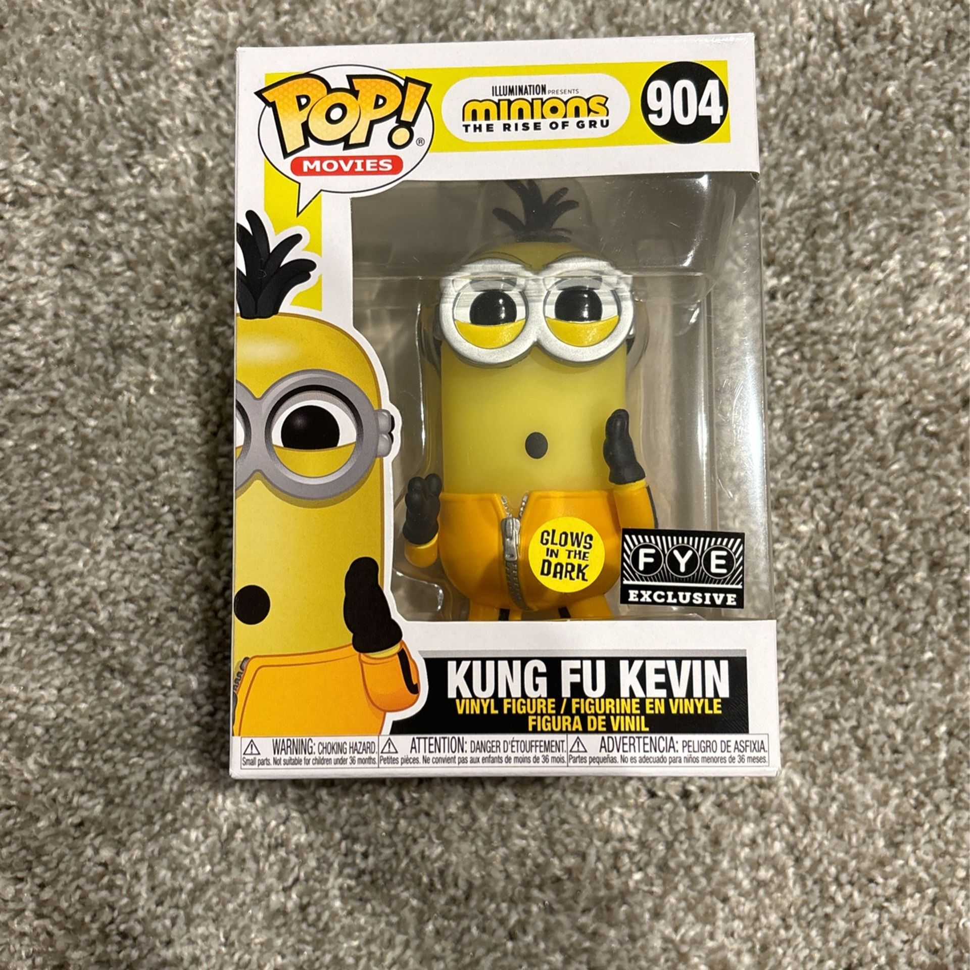Kung Fu Kevin Pop Funko Exclusive - New!
