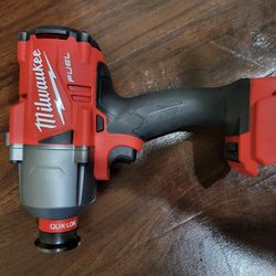 M18 FUEL ONE-KEY 18V Lithium-Ion Brushless Cordless 7/16 in. High Torque Impact Wrench (Tool-Only)