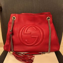 Gucci Red Soho Bag