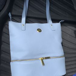 Joy Mangano Purse Light Blue 