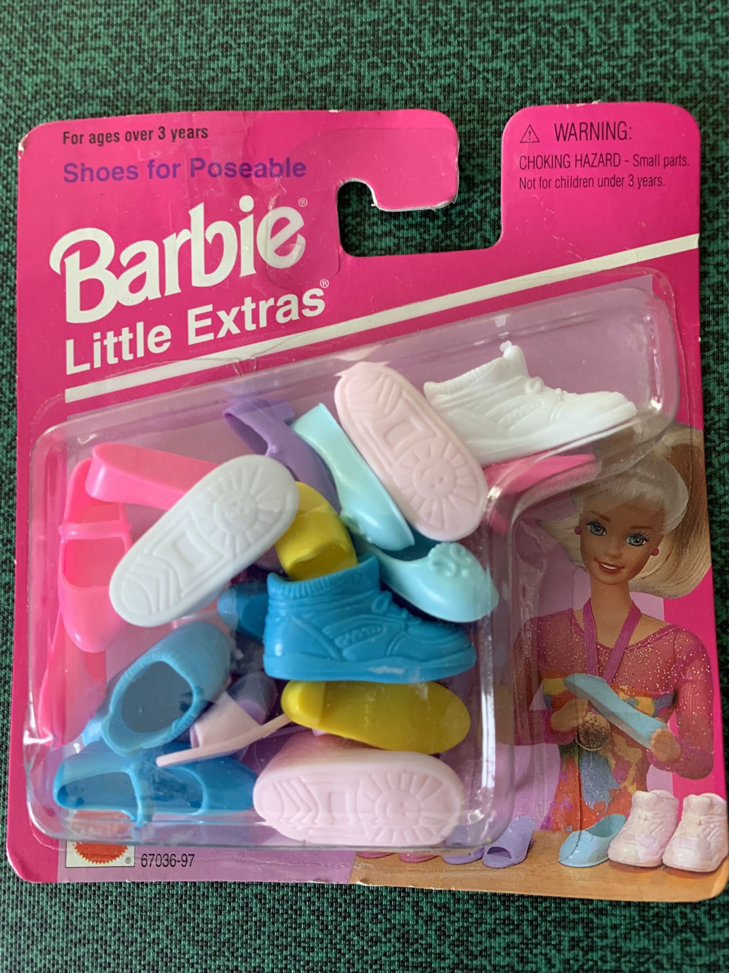 1995 Mattel Poseable Barbie doll shoes