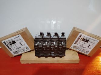 Seimens 20 amp duel function breakers.
