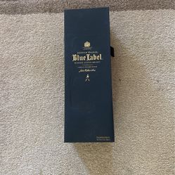 Empty bottle and box