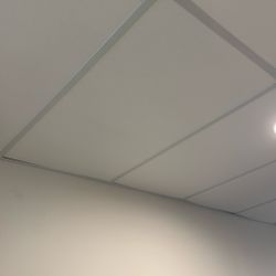 T Bar Ceiling Tiles 10 Cases (8 Pieces Per Case) Each Case Covers 64 Sq Ft