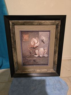 Framed flower